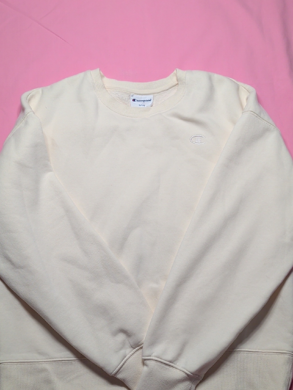 Champion Sweatshirt‎ in Soft Cream